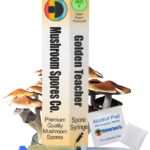 golden teacher spore syringe product image