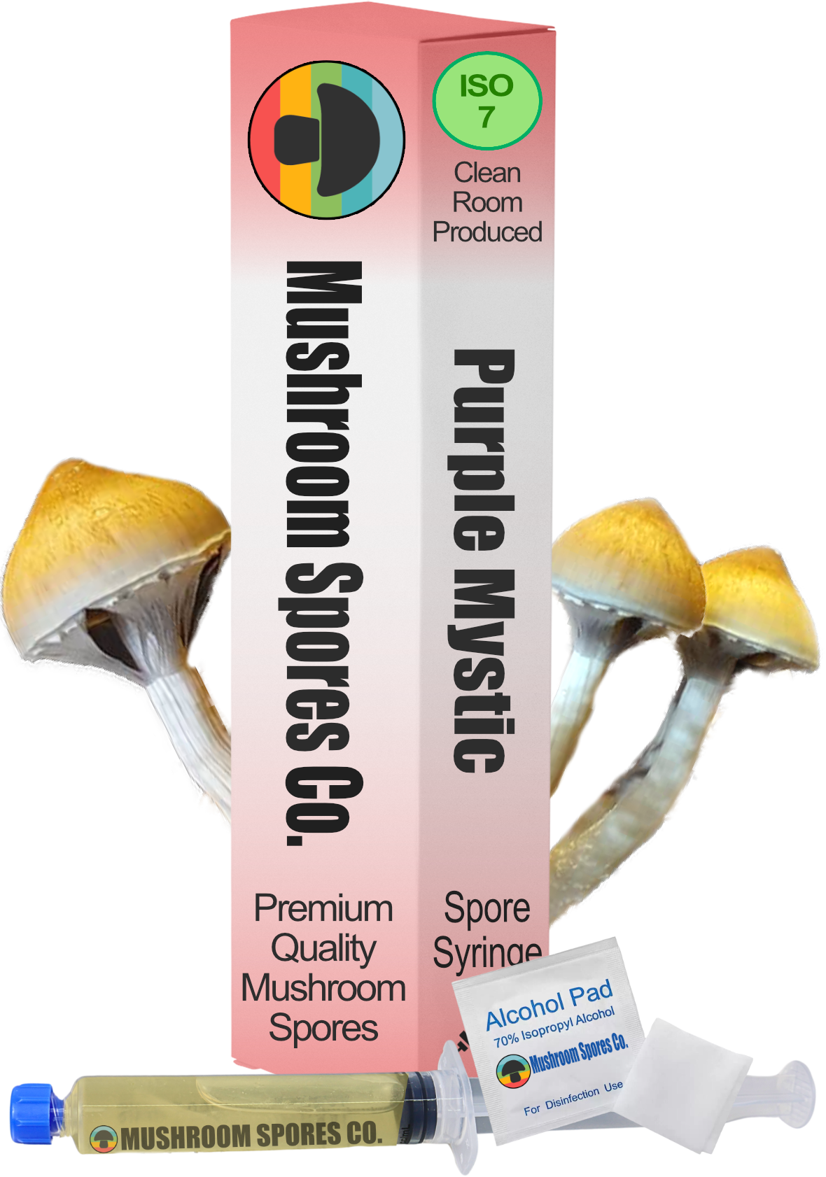 Pruple Mystic spore syringe