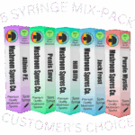 5 spore syringe mix pack